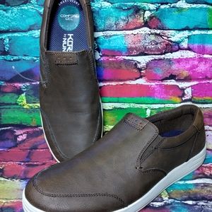 Nunn Bush City Walk Men's Slip On Brown Casual Shoes 84820-200 Size 10.5W